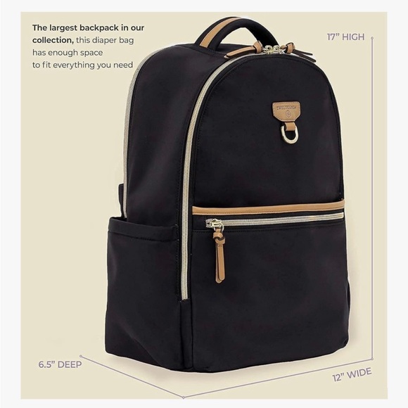 TWELVElittle Black Kids Backpack